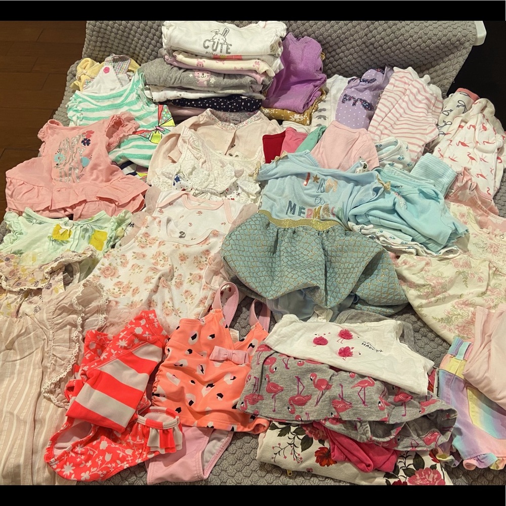 6-9 month girls clothes bundle